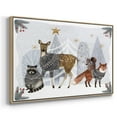 thumbnail image 4 of Cozy Christmas Collection A - Framed Gallery Wrapped Holiday Canvas - 27 x 41 - Natural Wood Frame, 4 of 9