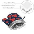 thumbnail image 6 of Fotbe Rose Flower for 4Pcs Oven Mitts and Pot Holders, 500℉ Heat Resistant Oven Mitts , Non-Slip Silicone Surface Safe for Baking, Cooking, BBQ, 6 of 6