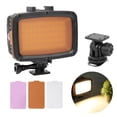 thumbnail image 3 of 40M Waterproof Video Fill Light, 5500-6000K Photography PC SLR Camera LED Light, With 3 Colors Soft Light Boards, 3 of 8
