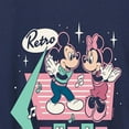 thumbnail image 3 of Disney - Mickey & Friends - Retro Music Nights - Minnie & Mickey Dancing - Women's Short Sleeve Graphic T-Shirt, 3 of 5