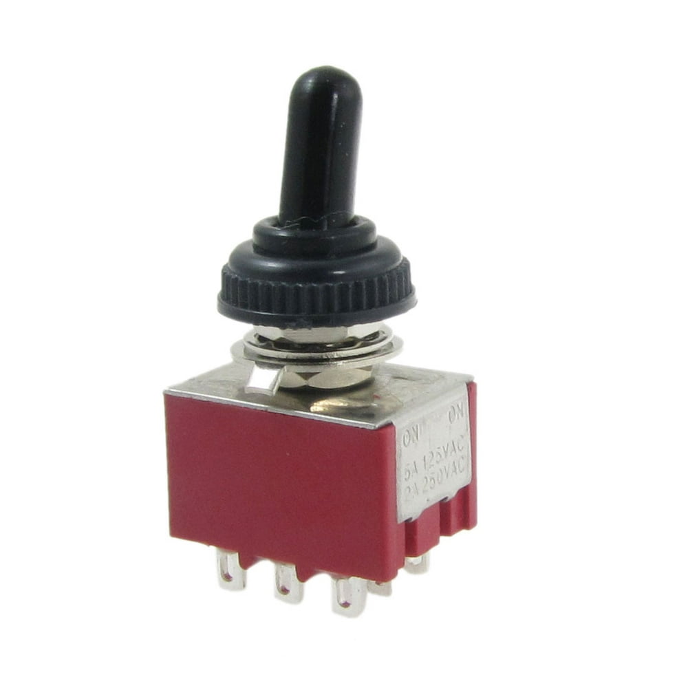 2A/250V 5A/125V onon 2 Position 3PDT 9 Terminals Toggle Switch w