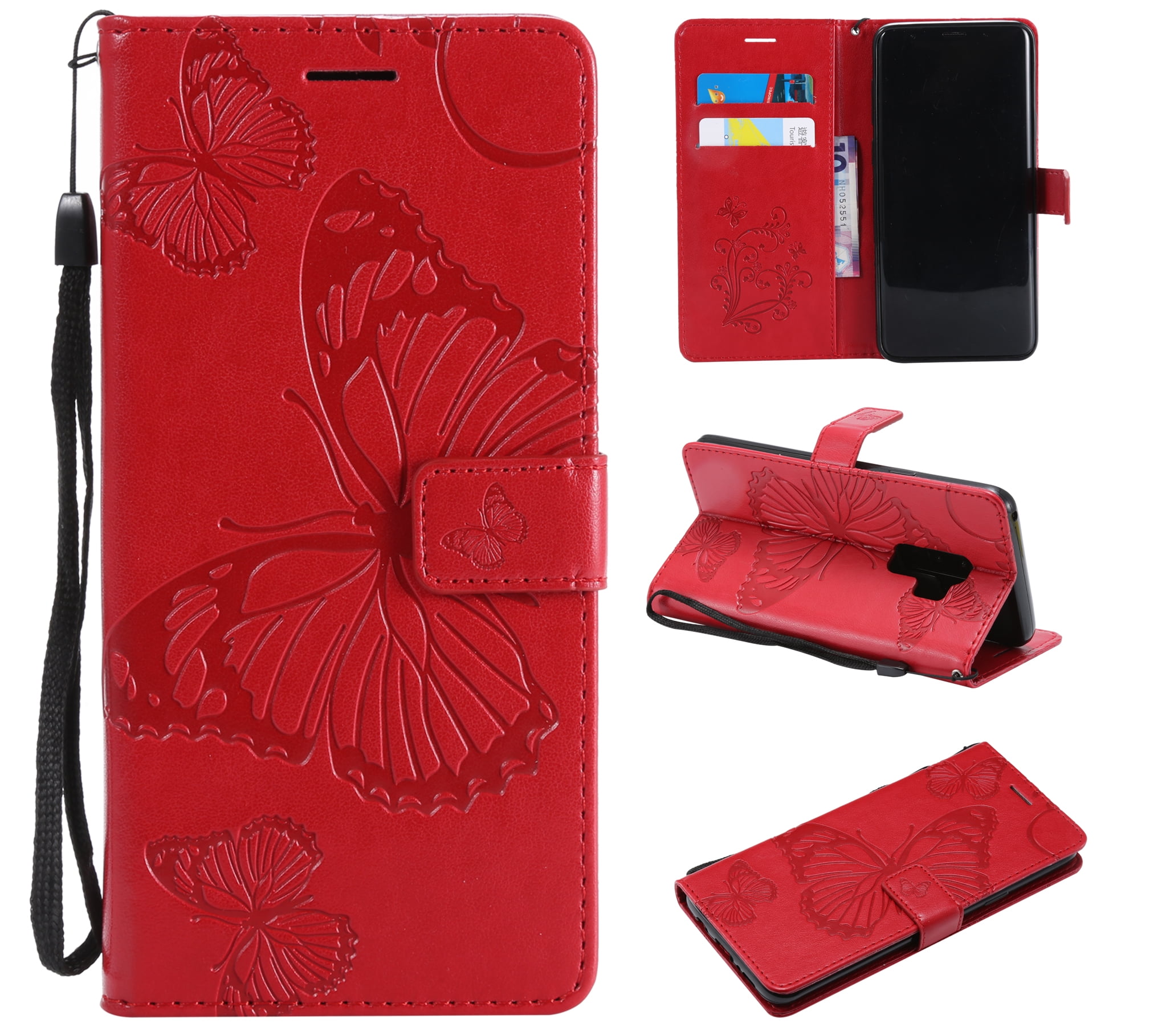 S9 Case, Samsung Galaxy S9 Case - Allytech Premium Wallet PU Leather ...