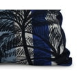 thumbnail image 2 of Simply Daisy, 26 x 26 Inch, Thin Stripe Palm, Stripe Print Pillow, Green, 2 of 2