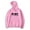 Pink, variant on Jake Webber No Name Flame Hoodie Women Men Fashion Long Sleeve Pullover Sweatshirt