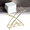 thumbnail image 3 of Tissue Holder, Fashion Elegant Paper Napkin Holder Stable Bottom Large Capacity  for Hotel Table for Kitchen Gold, 3 of 8