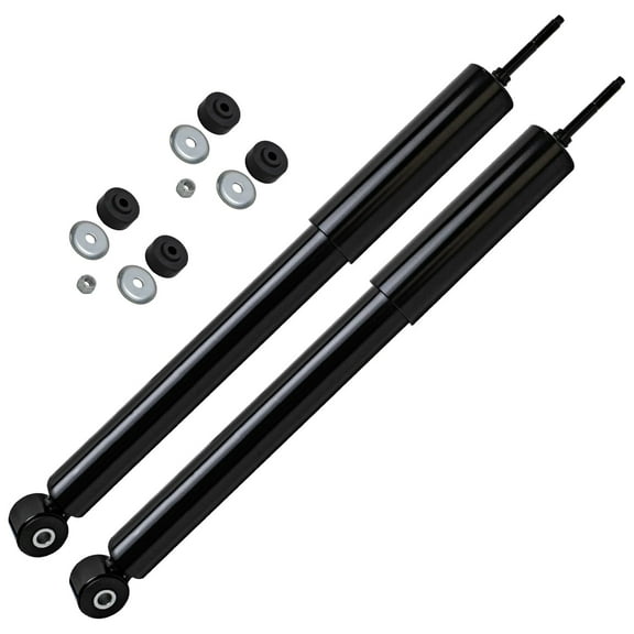 Detroit Axle - Complete Rear Shock Absorbers Assembly Replacement for 2014 2015 2016 Nissan Sentra S SL SR SV- 2pc Set