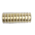 thumbnail image 6 of 2X Ribbon Roll 22 M Metal Wire for Jewelry Making Project 0.3 mm- Golden, 6 of 6