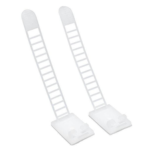 Perchas Para Guirnaldas De Navidad, Ganchos Multifuncionales Para Guirnaldas, Lazos De Longitud Ajustable, 24 Piezas, Autoadhesivos, Antideslizantes Para Chimeneas, Puertas,