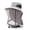 gray, variant on Unisex Mosquito Protection Hat with Face Cover, Breathable Mesh Face Shield for Night Fishing Anti-Mosquito Protection, Made of 60% Cotton and 40% Polyester Fabric