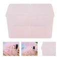 thumbnail image 4 of 2 Grids Cotton Pads Container Nail Polish Glitter Powder Organizer Storage Box Manicure Tool, 4 of 9