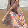 thumbnail image 1 of Conjunto de falda para mujer, vestido corto de flores para bailes de graduación, eventos nocturnos, fiestas de carnaval , xl SG, 1 of 8