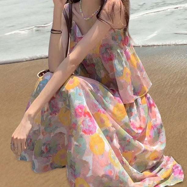 Conjunto de falda para mujer, suave y elegante, sin mangas, para banquetes de puesta en escena de verano , xl SG