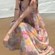 thumbnail image 1 of Conjunto de falda para mujer, suave y elegante, sin mangas, para banquetes de puesta en escena de verano , xl SG, 1 of 8