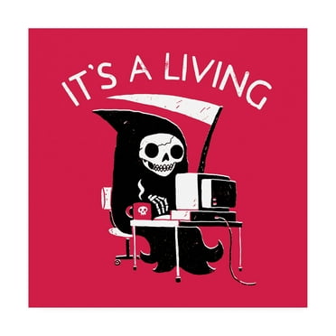 Trademark Fine Art 'Its a Living' Canvas Art by Michael Buxton