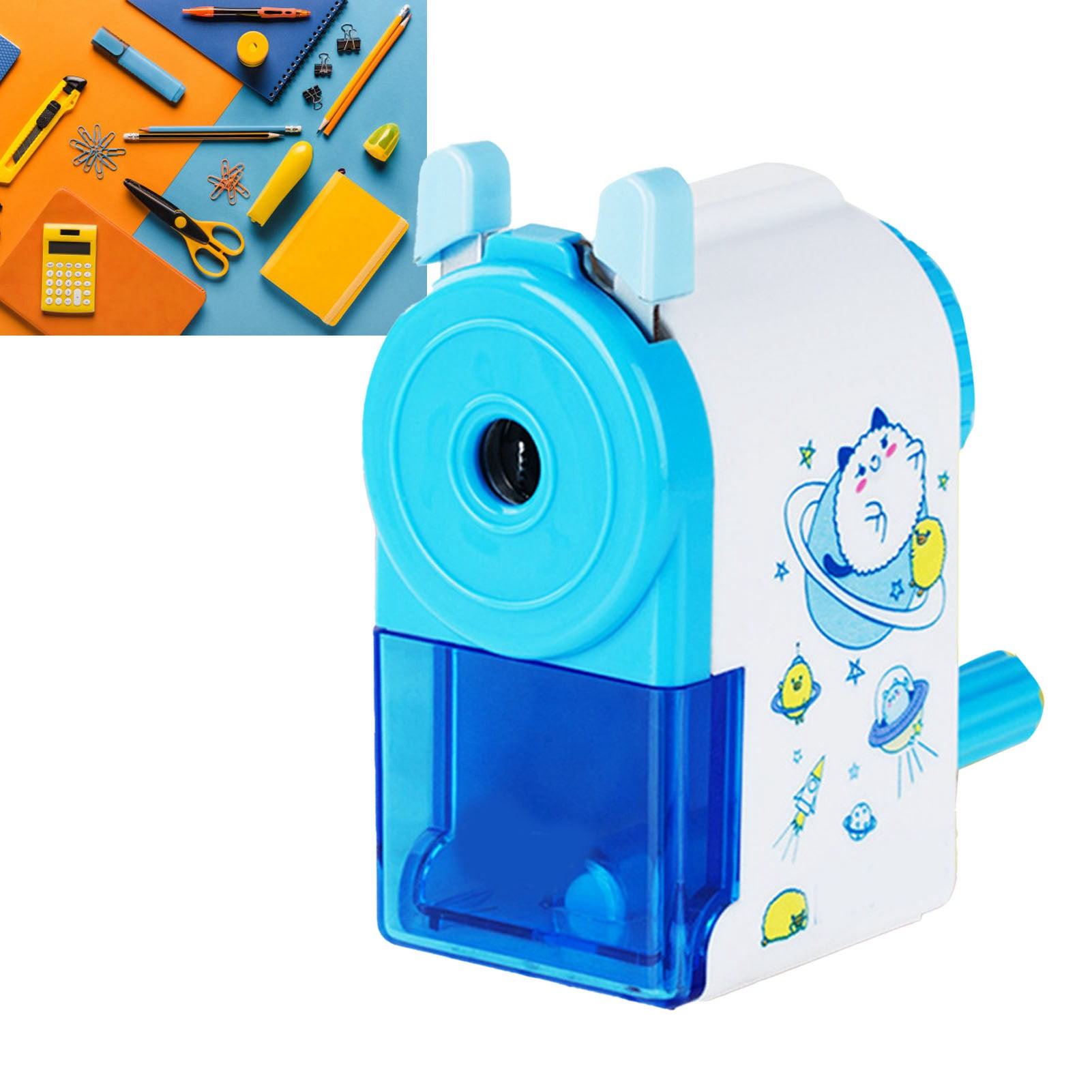 Rotating pencil sharpener discount