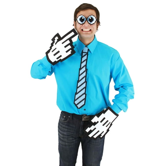 Pixel Necktie Blue/Black