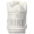 thumbnail image 3 of Nike Court Borough Mid (GS) White/White White Size Basketball Shoe Size 5, 3 of 7
