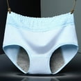 thumbnail image 2 of Aosijia Female Physiological Panties High Waisted Leak Proof Menstrual Women Underwear Period Panties Cotton Seamless Briefs XL, 2 of 8