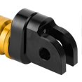 thumbnail image 2 of Paire de repose-pieds avant gauche et droit pour moto Yamaha MT-03, MT-25, MT-07, MT-09, R3, XJ6, or, 2 of 4