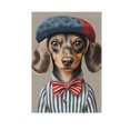 thumbnail image 6 of Yayeee Garden Flag 12" x 18" Double Sided Outdoor Yard Lawn Holiday Decorations, Red Dog Artist, 6 of 6