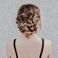 thumbnail image 3 of Wedding Hair Comb and Pin Set-Bridal Hair Accessories for Wedding Rose Gold, 3 of 6
