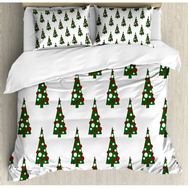These are done to look like hand quilting. geometric duvet cover set christmas tree pattern celebration presents traditional holiday icon decorative bedding set with pillow shams hunter