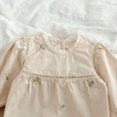 thumbnail image 4 of Spring Autumn Baby Clothes Infant Girls Floral Embroidered Bodysuit Children's Long Sleeve Princess Dress Korean Sisters Dress, 4 of 6
