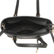 Michael Kors Michael Kors XS Carry All Jet Set Travel Womens Tote (BLACK SIG/GOLD)