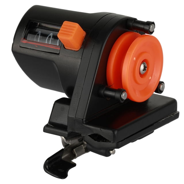 Fishing Line Counter, Depth Finder for Trolling and Spooling, Manual Gear Tackle Tool with Length , Fishing Tool with Mounting Base