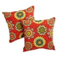 thumbnail image 3 of Blazing Needles 9910-S2-REO-41 9910-S2 Throw Pillow, 18", Farrington Terrace Grenadine, 3 of 4