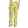 thumbnail image 3 of Xecao Easter Bunny Women's Straight Lounge Pajama Pants: The Epitome of Relaxed Sleepwear, 3 of 9