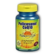 Nature's Life - Policosanol CoQ10 - 30 Vegetarian Capsules