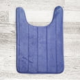 thumbnail image 2 of HBFAGFB Front Door Mat U Shaped Memory Cotton Bathroom Kitchen Rugs Non Slip Toilet Doormats Blue Size B, 2 of 6