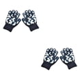 thumbnail image 1 of Sonducket 1 par de guantes de invierno para niños, artesanía de punto única, cubierta para mantener el calor, cubiertas para los dedos con Azul marino+Camuflaje 2Conjunto, 1 of 6