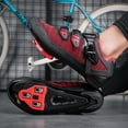 thumbnail image 3 of PENGX Chaussures de Cyclisme Professionnelles pour Hommes pour Crampons SPD Espadrilles de Course de Vélo de Montagne Respirantes avec Performance Extérieure, 3 of 6
