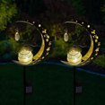 thumbnail image 4 of Luces Solares Estaca Hadas IP65 Lámpara Impermeable para Jardín (Moon Fairy C), 4 of 9