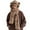 Coffee, variant on Women's Cartoon Cute Bear Hat Scarf Autumn Lightweight Warm Comfortable Ear Surround Connect Hat Gloves Scarf