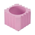 thumbnail image 2 of Minimalist Square Morandi Water Cultivation Succulent Flower Pot For Home Gardening Decor,Flowerpots With Dish Ceramic, 2 of 6