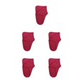 thumbnail image 2 of Decodeary Waterproof Latex Shoe Covers Reusable Non Slide Rain Cover Cycling Sports Protector Outdoor Soft Sole Boot Kids Red L 5Set, 2 of 6