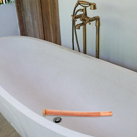 Luxshiny Freestanding Bathtub Drain Kit Tub Drainage Set for Easy Installation and Efficient Water 1 Set