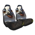 thumbnail image 2 of Pofeuu Joyful Animated Bird Print Automotive Car Seat Covers Flat Cloth Full Set Seat Covers,Car Seat Covers front seats for Cars Trucks and SUVs-2 PCS, 2 of 9