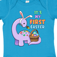 thumbnail image 4 of Inktastic It's My 1st Easter Dinosaur Painting Eggs Boys or Girls Baby Bodysuit, 4 of 5
