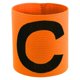 thumbnail image 2 of Precision - Brazalete de Capitán Big C para Niños/Niñas (Naranja Fluorescente), 2 of 2