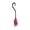 Pink Bow, variant on 34 Inch Plastic Witch Broomstick for Halloween Party, Witches Broom Prop Decoration, Party Accessory for Women, Halloween Party Supplies Stage Props, 1 Pcs (Orange Bow)