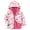 Flowers, variant on Lanbubble Toddler Girls Waterproof Jacket Fleece Lined Winter Coat Hooded Windbreaker Outerwear 2-6 Years