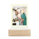 thumbnail image 1 of Marco de Fotos Transparente, Marcos de Imágenes de Base de Madera establece de 3 Pulgadas Duraderas para El Hogar, 1 of 7