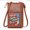Brown, variant on Stylish Women Ladies Messenger Abstract Print Messenger Bag Phone Holder Gift For Her