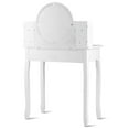 thumbnail image 4 of Patiojoy Vanity Table Set w/Detachable Mirror & Stool, 4 of 9