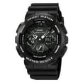 thumbnail image 1 of SKMEI 2118 Men's Dual Display Sports Watch with Analog-Digital Interface, 50M Water Resistance, Backlight, World Time, Stopwatch, Countdown Timer, Daily , Hourly Chime, Date/Week/Month/Year, 1 of 6