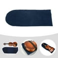 thumbnail image 3 of Funda antipolvo para violín (1 unidad), protector de gamuza (azul oscuro), 3 of 6